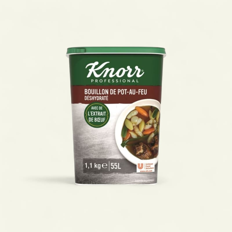 Bouillon de pot-au-feu déshydraté 55L 1,1kg