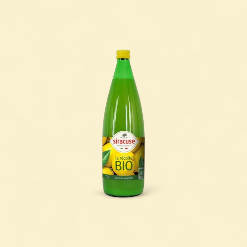 Jus de citron biologique 1L