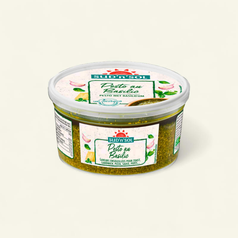 Pesto basilic Sud'N Sol 400g