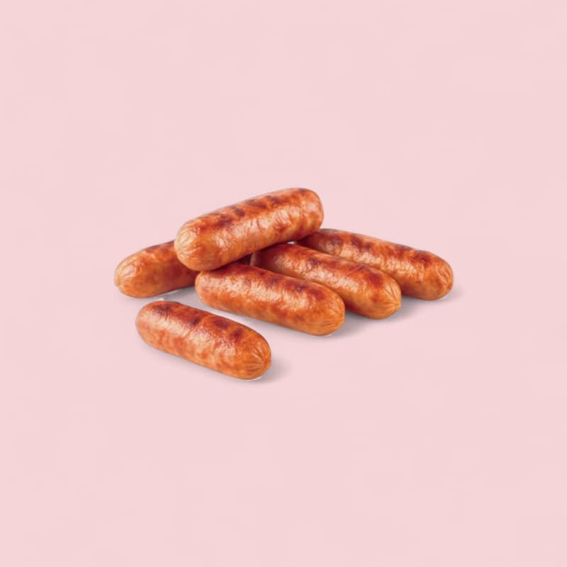 Saucisse petit déjeuner précuite 25g x40