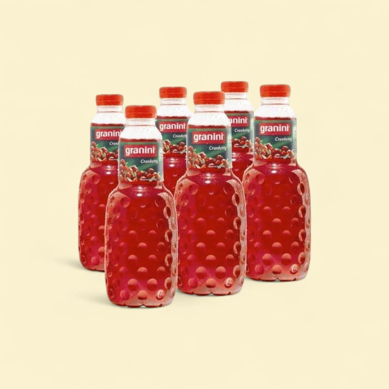 Jus de cranberry Granini 1Lx6