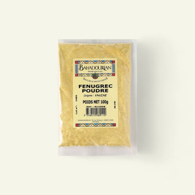 Epice Fenugrec moulu 100g Bahadourian