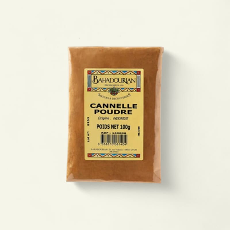 Epice Cannelle moulue 100g Bahadourian