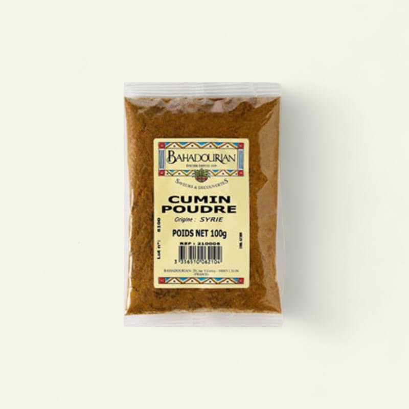 Epice Cumin moulu 100g Bahadourian