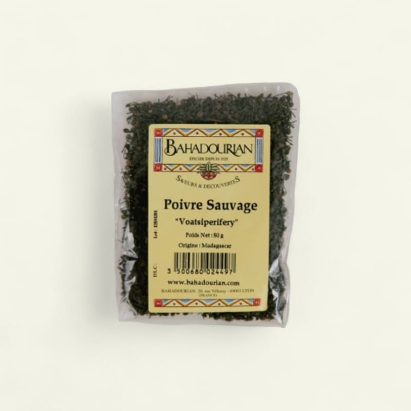 Epice Poivre Sauvage de Madagascar "Poivre de Voatsiperifery" 50g Bahadourian