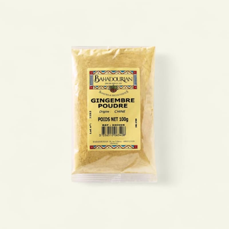 Epice Gingembre moulu 100g Bahadourian