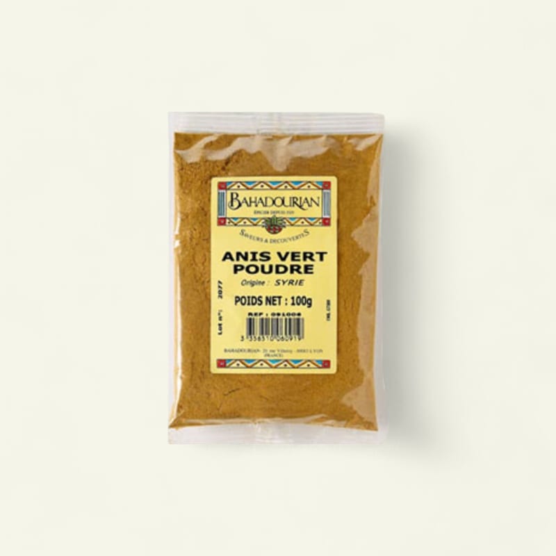 Epice Anis Vert moulu 100g Bahadourian