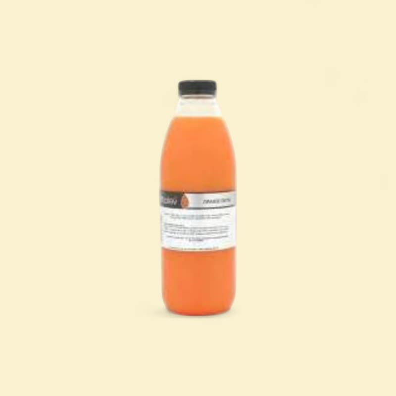 Jus orange detox frais 1L