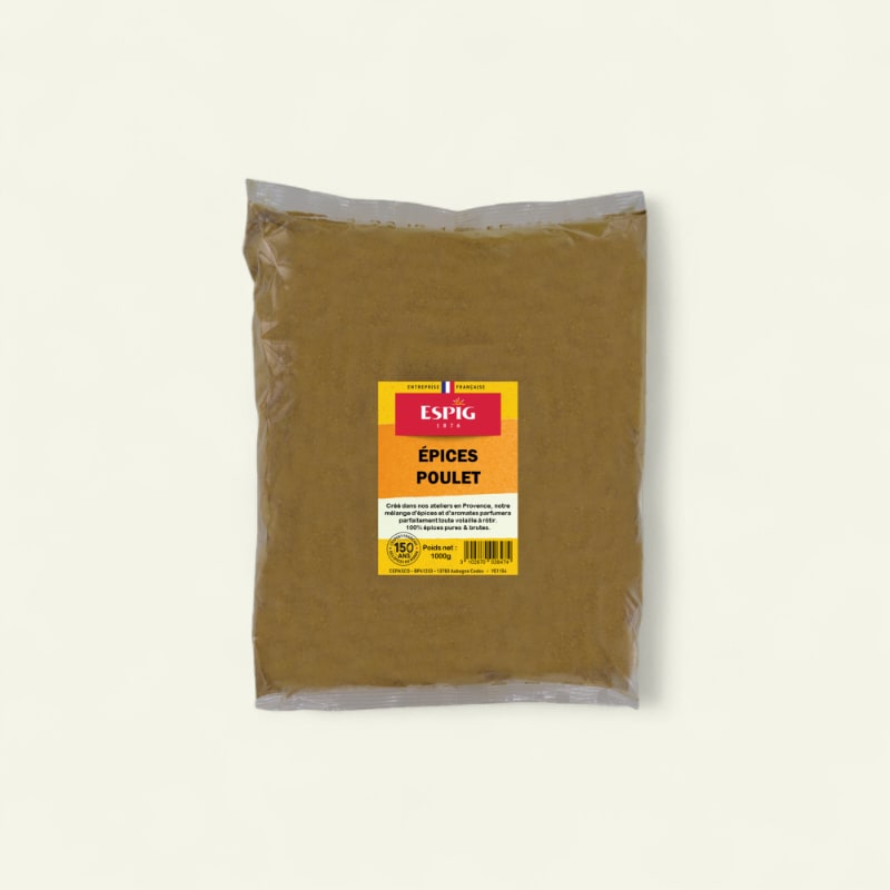 Mélange d'épices pour préparation de poulet 1kg 