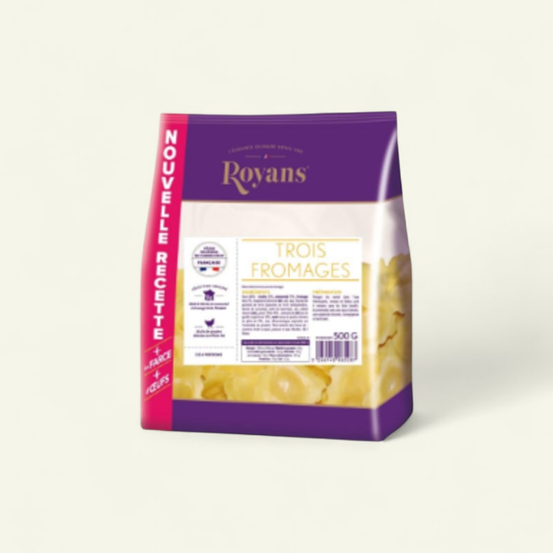 Ravioli frais 3 fromages 500g