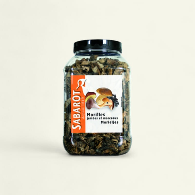 Mélange traiteur morilles jambes et morceaux 400g