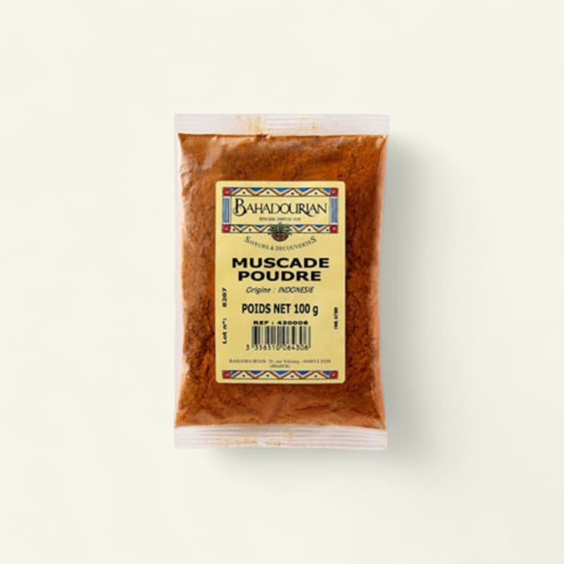 Ground Nutmeg 100g Bahadourian
