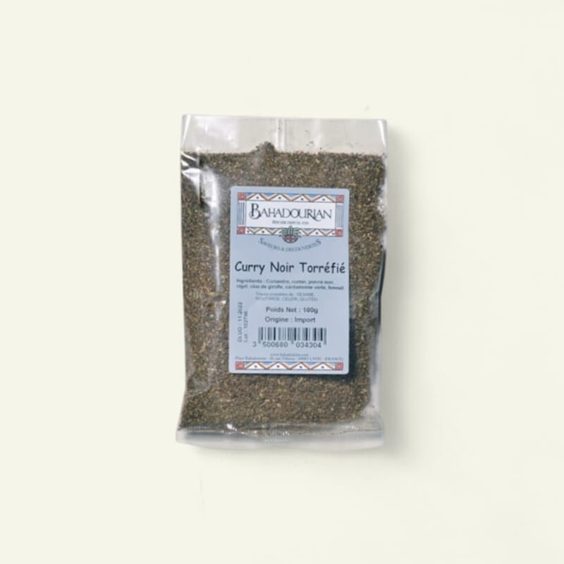 Curry Noir Torréfié 100 Bahadourian