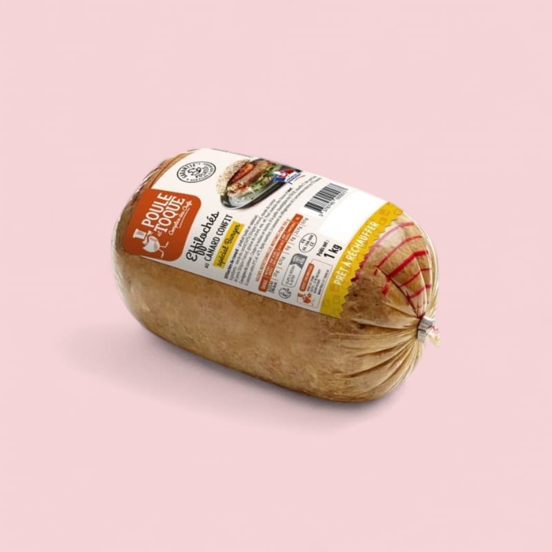 Effiloché au canard confit (rouleau gradué) 1kg