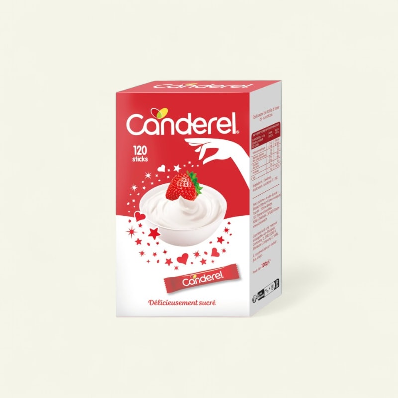 Buchette canderel 120g