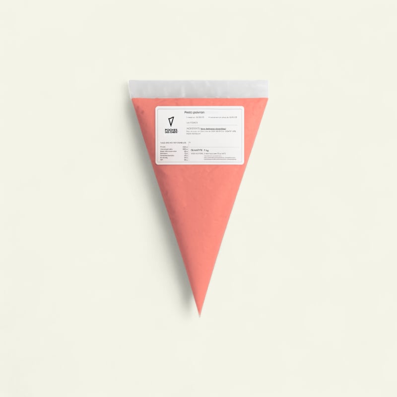 Tartinade artisanale Poche 1kg - tapenade de poivrons rouges grillées