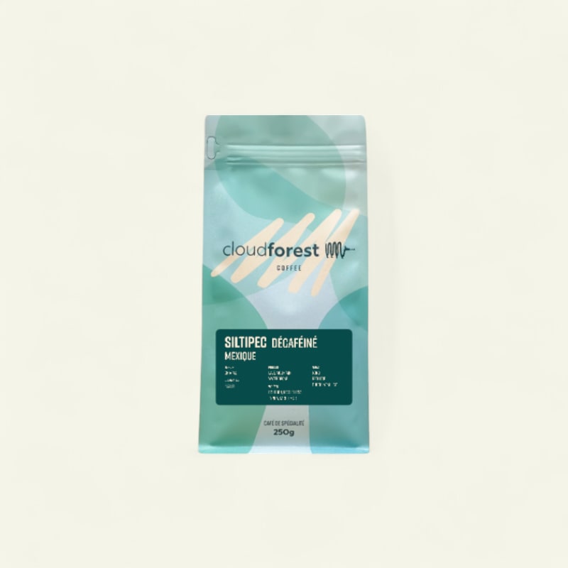 Café en grains DECAFEINE Mexique - Espresso / Filtre 1kg