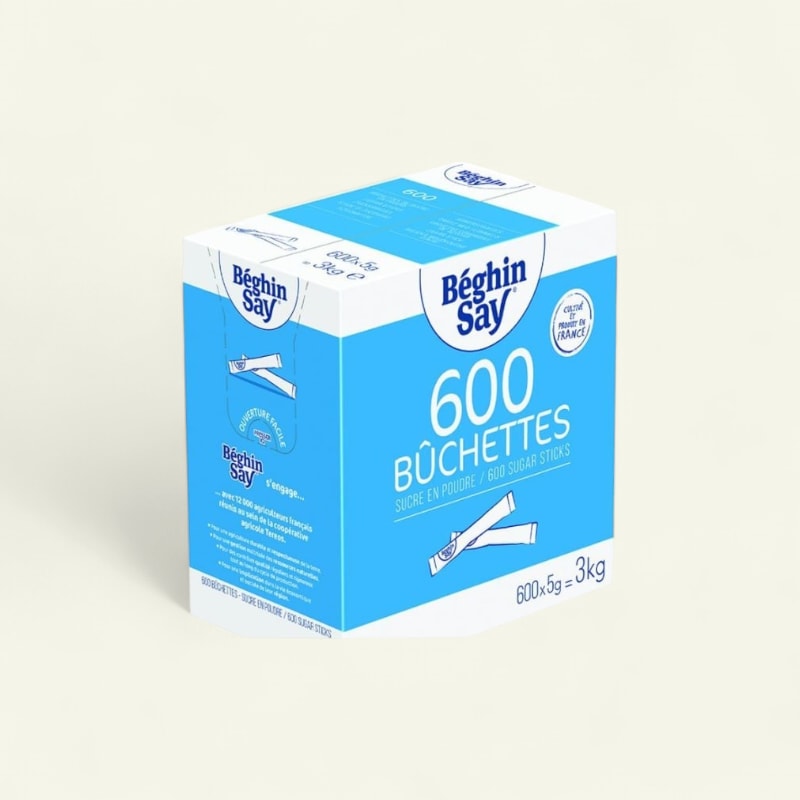 Sucre bûchette 5g x600