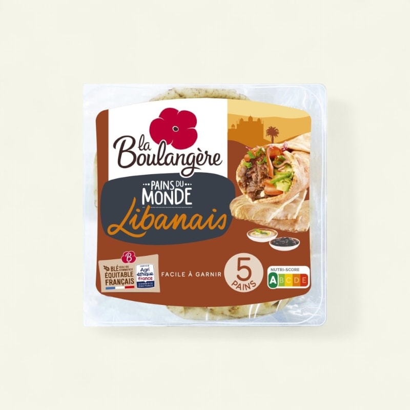 Pain libanais La Boulangère 250g