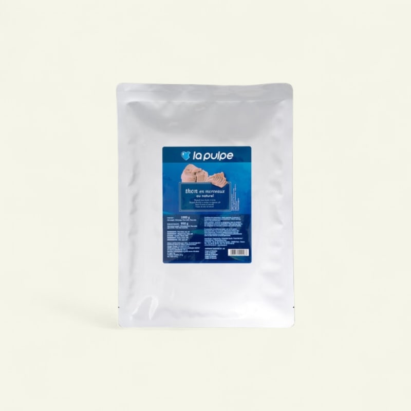 Thon morceau naturel poche 1kg