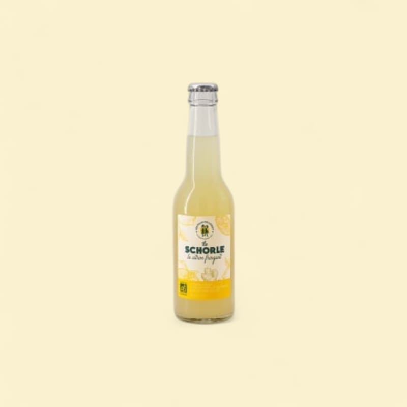 Le Schorle Citron Gingembre  Fringant Bio 12 x 33 Cl