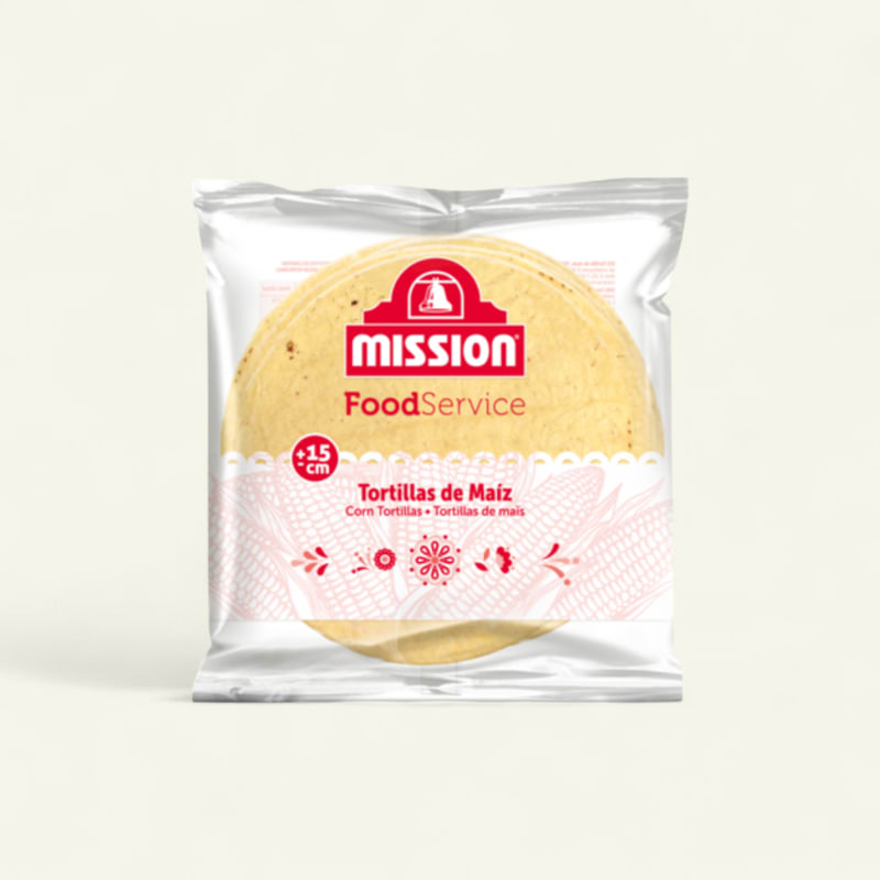 Tortillas de maïs 15cmx22