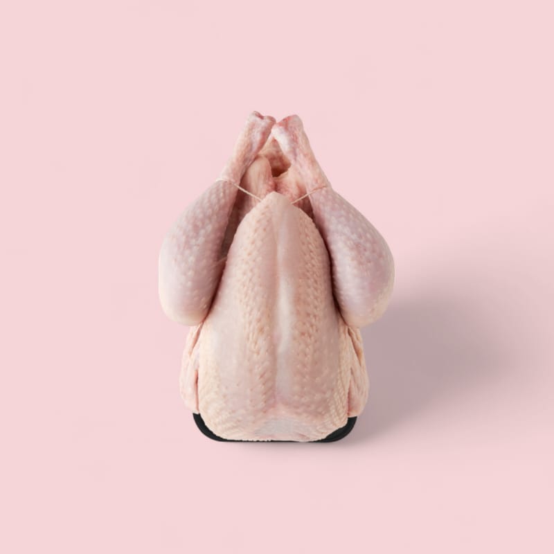 Poulet fermier Halal Label Rouge 1,3-1,5kg X4