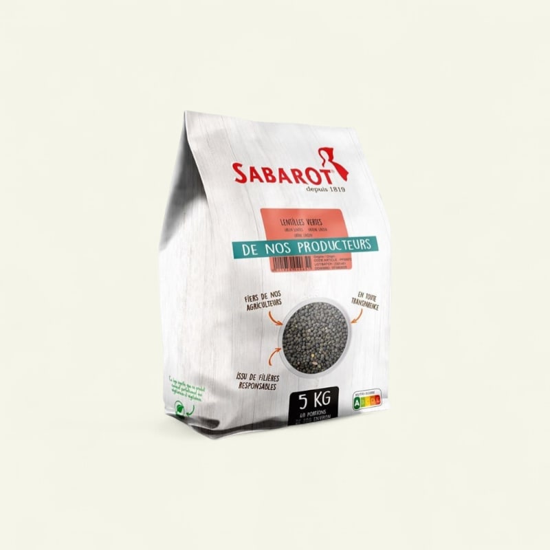 Lentille Verte 5 KG