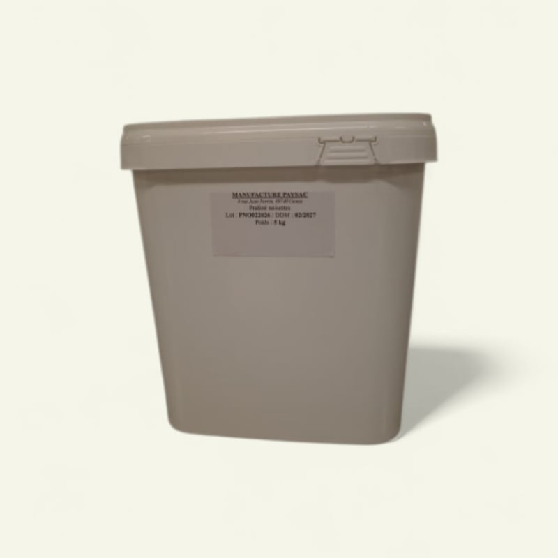 Praliné maison d'exception - 60% amandes-noisettes torréfiées