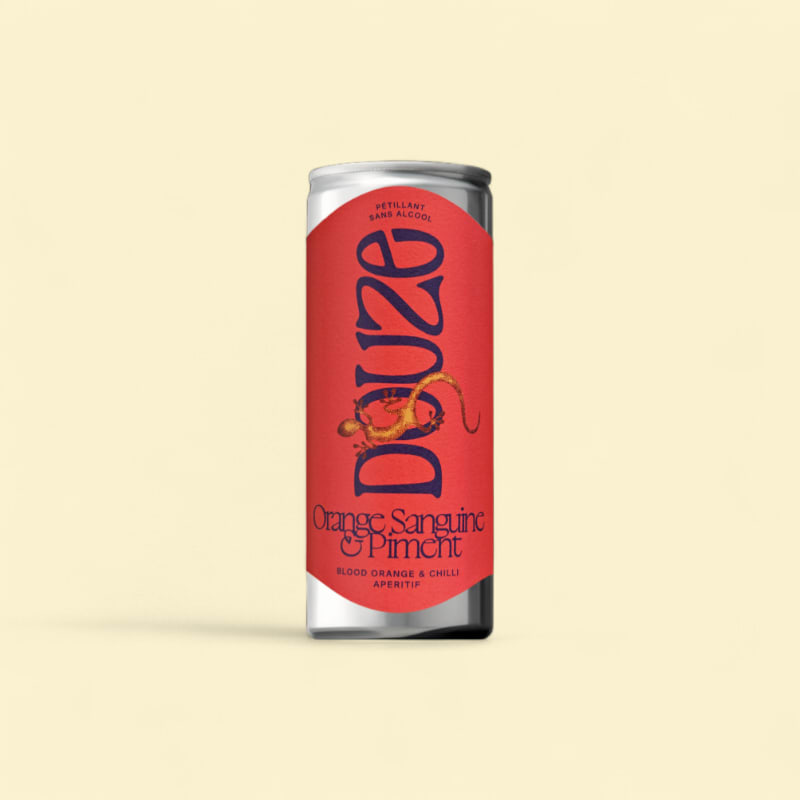 Sparkling non-alcoholic & no added sugar Blood Orange & Chili 24x25cl