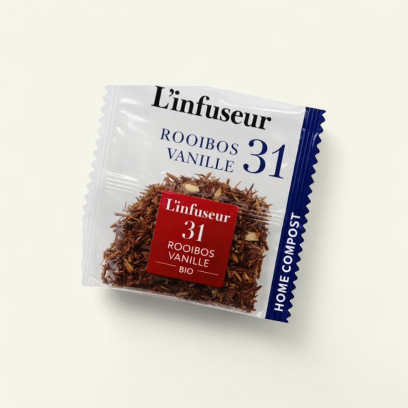 50 SACHETS ROOIBOS VANILLE BIO - L'INFUSEUR (Home Compost)