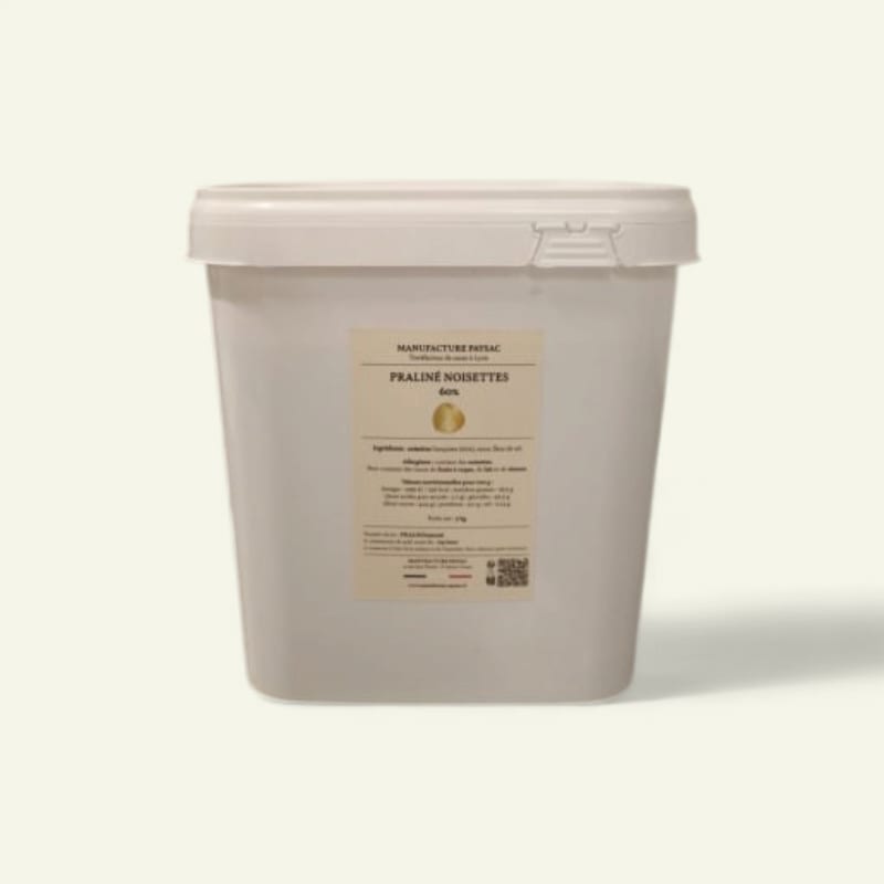 Praliné maison d'exception - 60% noisettes torréfiées françaises
