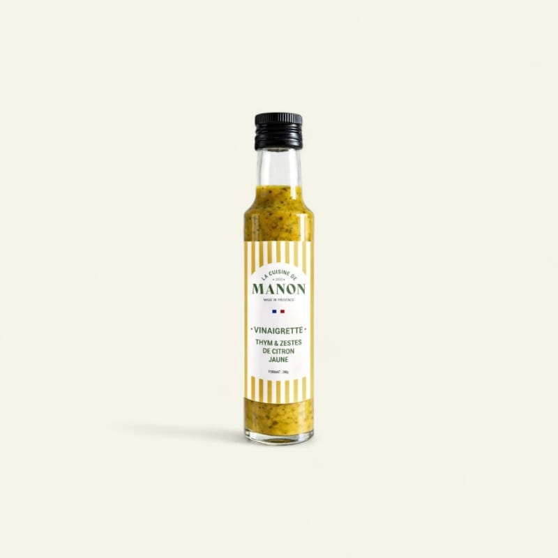Vinaigrette Thym Citron - 25cl - La Cuisine de Manon
