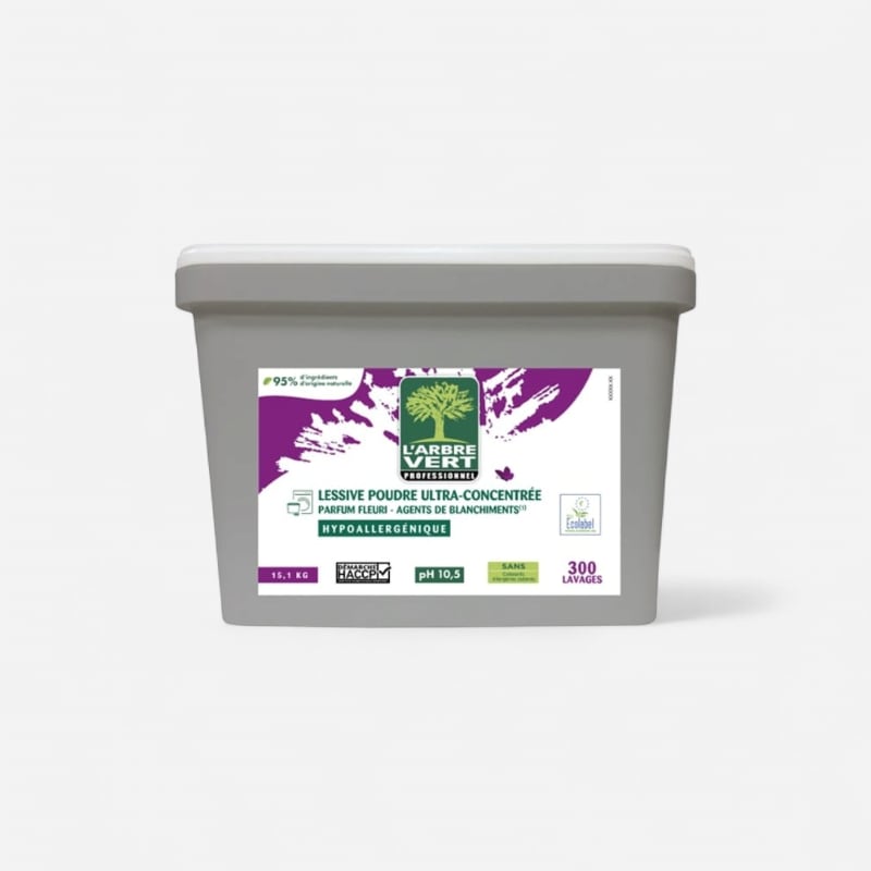 Lessive en poudre ultra concentrée 15kg 