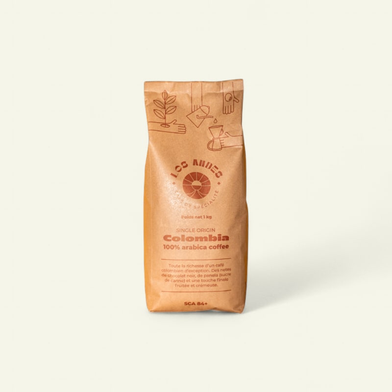 Café de spécialité : 100% Colombie
