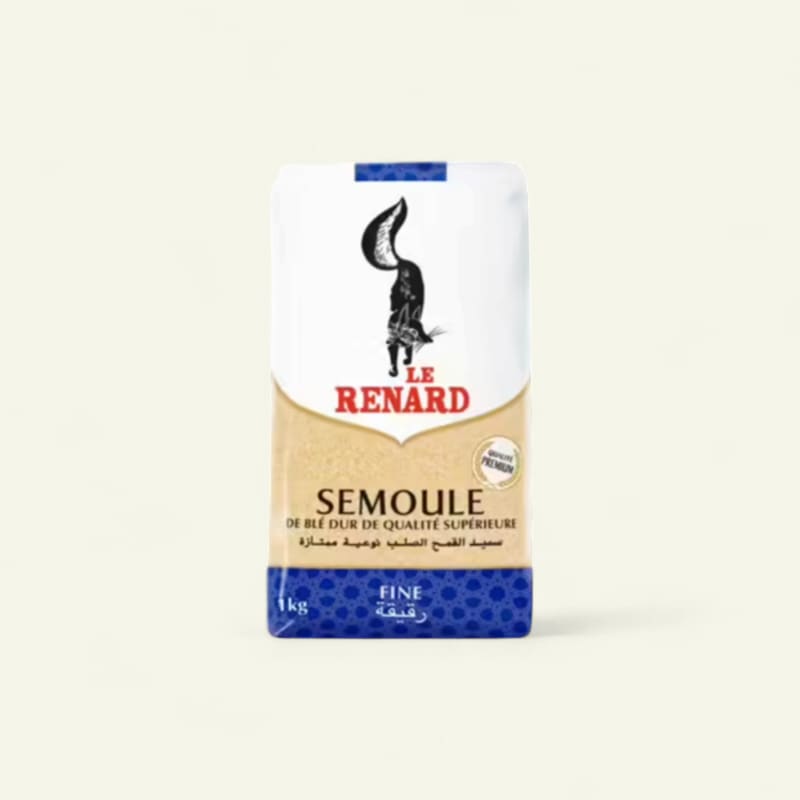 Semoule de blé fine sachet 1kg