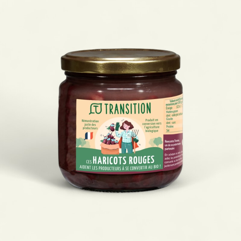 Haricots rouges origine France - conserve de 265g (net égoutté)