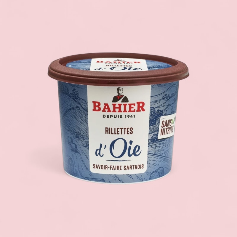 Rillettes d'oie BAHIER 1kg 