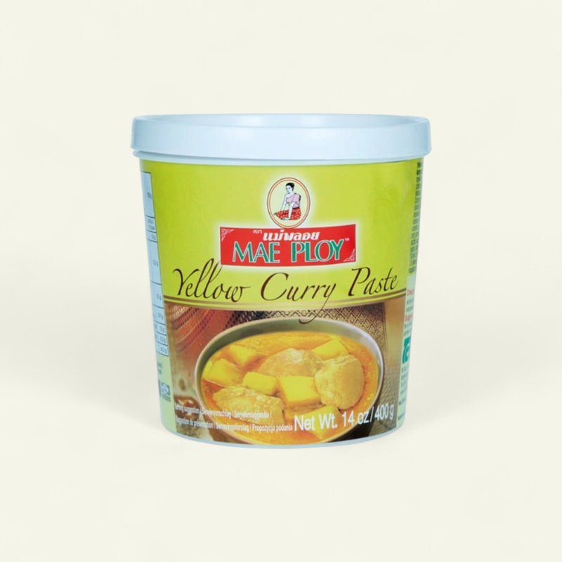 Pâte de curry jaune 400g 