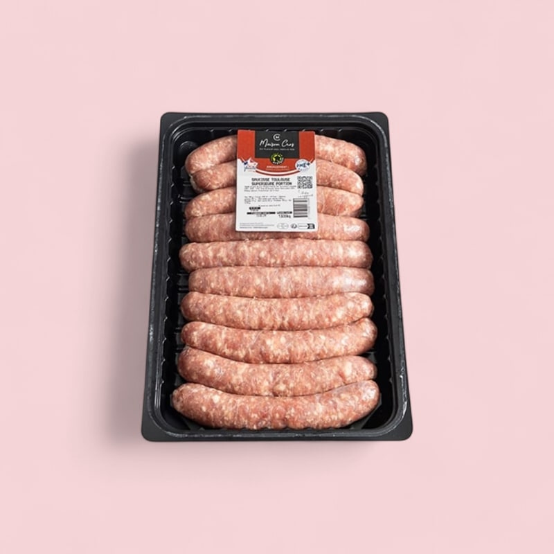 Saucisse de Toulouse ~160g x 10 S/AT VPF