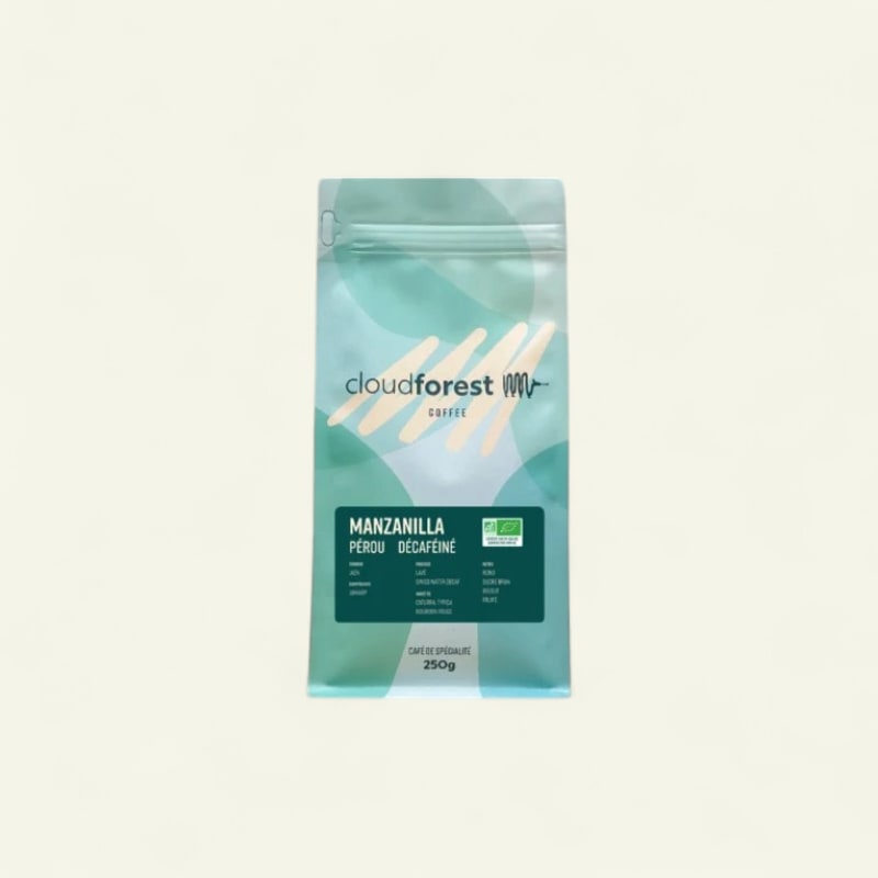 Café en grains DECAFEINE Pérou BIO - Espresso / Filtre 1kg