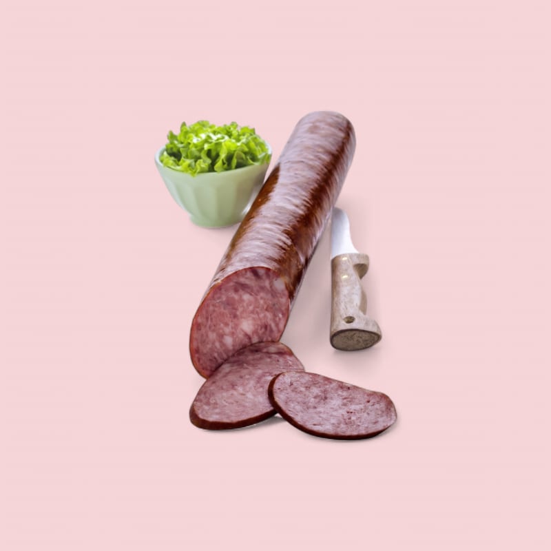 Saucisson Ail Fumé 1KG