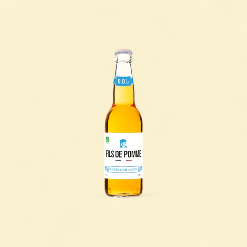 Le Cidre bio Sans Alcool 24x33cl 