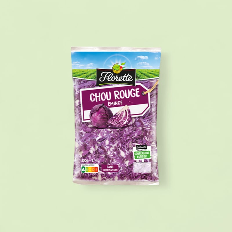 Red cabbage bag 250g
