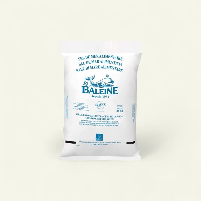 25kg bag of sea salt