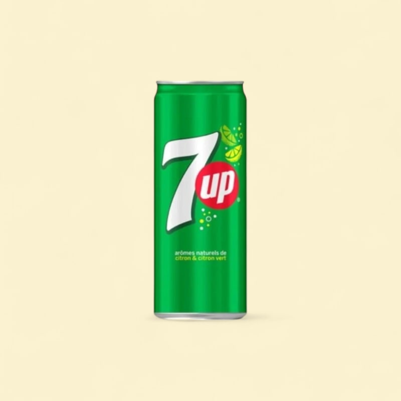 Seven up canette 33CLx24