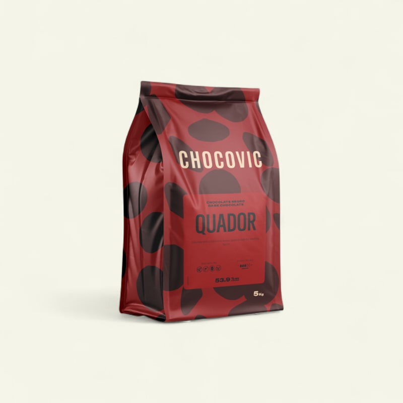 Chocolat pistol noir Chocovic 53% 5kg