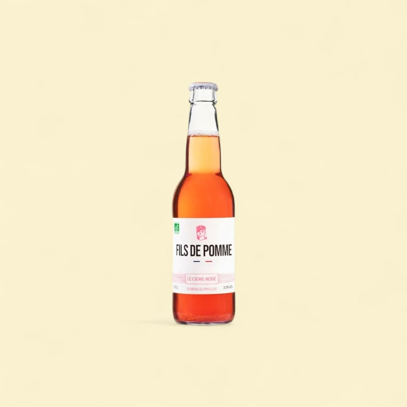 La Cidre Rosé bio 12x33cl 