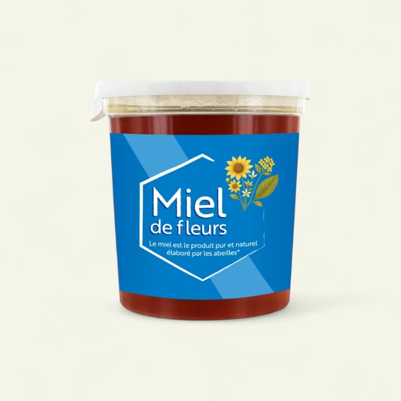 Miel de fleurs 1kg