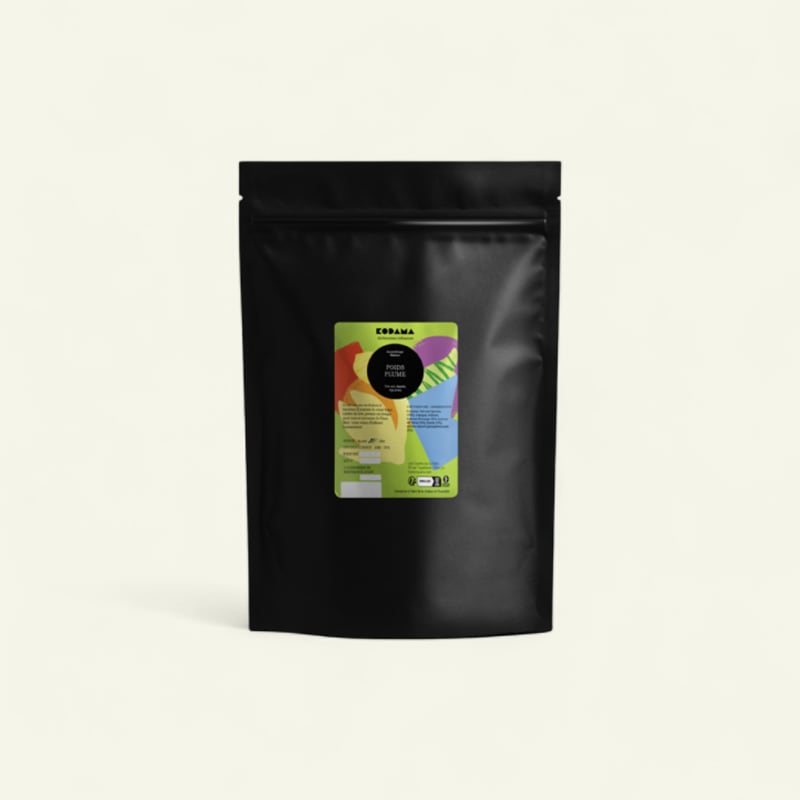 Homemade iced tea: green tea, basil, citrus - 1 kilogram bulk